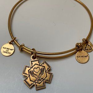 Alex and Ani Medical Charm Bracelet